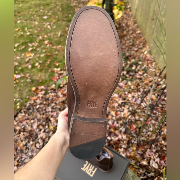 Frye Men’s Phillip Lace Up Work Boots (Dark Brown) - Size 11M (NWT) - Picture 11 of 15